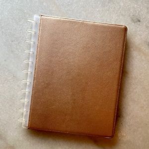 Levenger Rose Gold 8.5 x 11 Circa Notebook